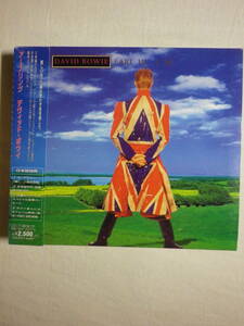 初回盤 『David Bowie/Earthring+1(1997)』(1997年発売,BVCA-721,廃盤,国内盤帯付,歌詞対訳付,ポスター付,Everyone Says ”Hi”)