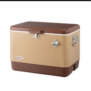 54QT スチールベルト(R) クーラー(バターナッツ) Coleman コールマン スチールベルトクーラー クーラーボックス