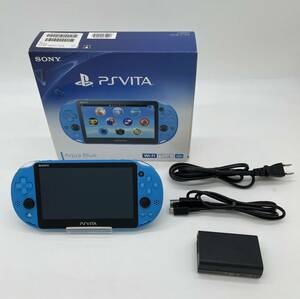 PlayStation Vita アクア・ブルー(2000ZA23) 極美品
