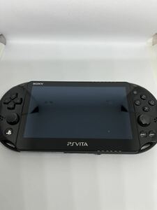 PS Vita PCH-2000 ブラック Wi-Fiモデル SONY PlayStation Vita 