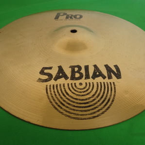 6574★ SABIAN セイビアン PRO プロ 16/41cm ロック クラッシュ シンバル ヒビ破損ありの画像1