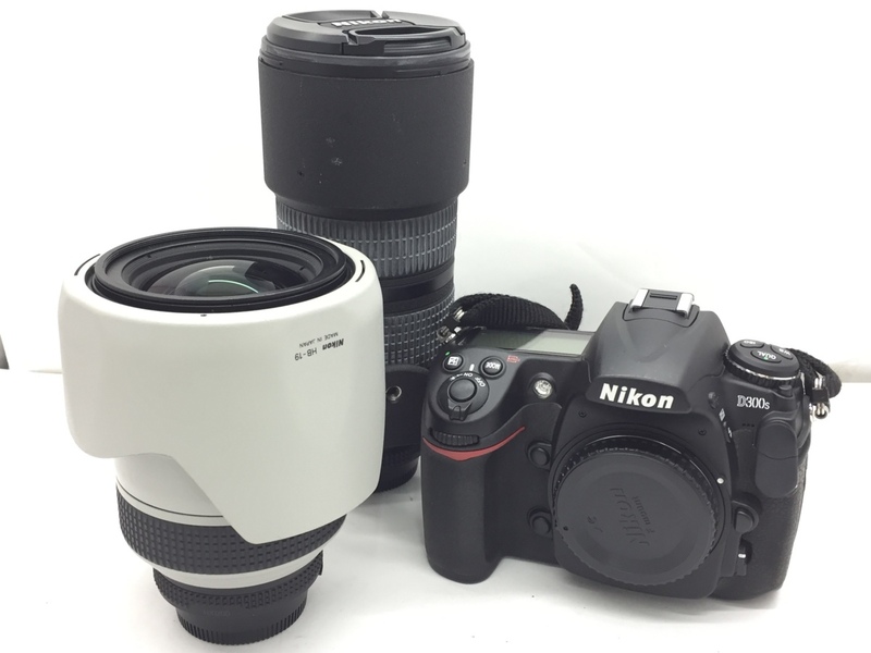 Nikon D300s /AF NIKKOR 80-200mm 1:2.8 D/ AF-S NIKKOR 28-70mm 1:2.8 D 3点まとめ デジタル一眼レフカメラ レンズ ジャンク 中古