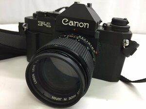 1円スタート Canon F-1 /FD 85mm 1:1.8 フィルムカメラ 一眼レフ ジャンク 中古