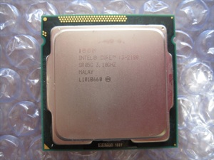 IntelインテルのCore i3-2100です (スマートレター送料込)