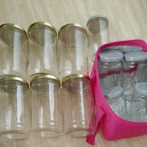 ガラス空き瓶12個　ジャム瓶