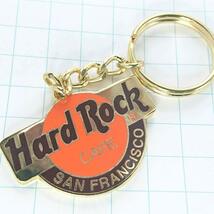 送料無料)Hard Rock Cafe サンフランシスコ ハードロックカフェ キーホルダー A05640_画像1