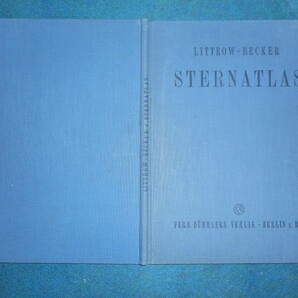 アンティーク、天球図、天文、Astronomy星図、天体観測1923年ドイツ『リットロー・ベッカー星図』 Star map, Planisphere, Celestial atlas