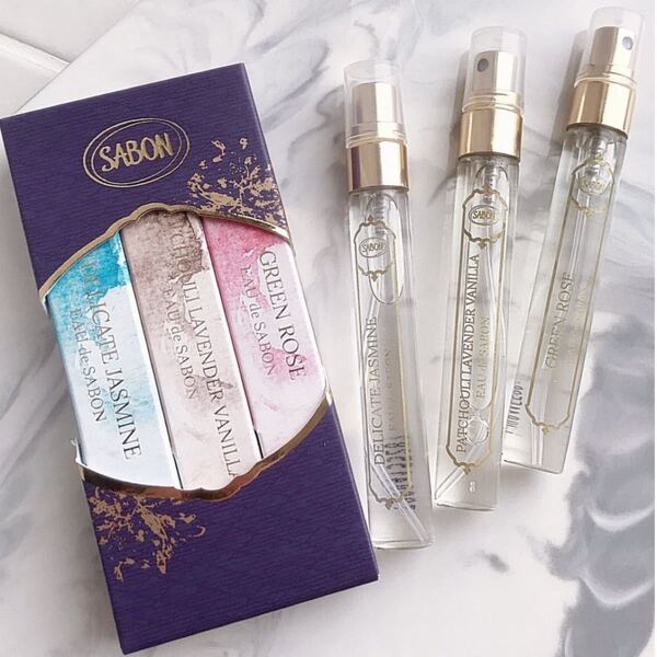 【SABON(サボン)】オー ドゥ サボン3本セット