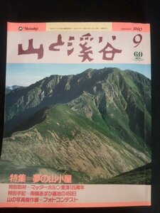 Ba1 02688 山と渓谷 1990年9月号 No.662 夢の山小屋/世界の山小屋 マッターホルン登頂125周年 山の写真傑作展/フォトコンテスト 他