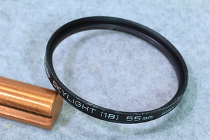 ☆ケンコーKenko 55mm スカイライトSKYLIGHT 1B フィルター ほんのり淡いピンク色 です！