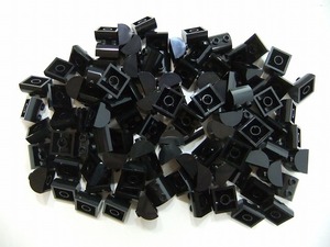 レゴ　品番30165　ブロック 2 x 2 カーブトップ 黒パーツ　大量100個　新品