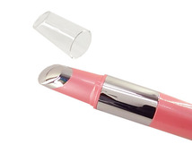 アイリンクルケア サーマルイオンフェイシャルアイマッサージャー 電池 イオン加熱美顔器 携帯 ピンク_画像3