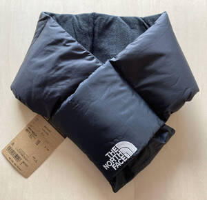 黒 ノースフェイス ヌプシマフラー THE NORTH FACE Nuptse Muffler K/ブラック NN72003