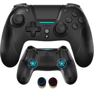 PS4コントローラー 、最新バージョンの650mAhバッテリー、PS4 / Pro / Slim / PCと互換性があります