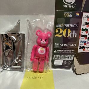 新品 未開封 ベアブリック be@rbrick シリーズ series 43 裏 アニマル animal ケア ベア care bear 100% medicom toy メディコムトイの画像1