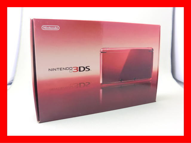 限定価格セール コレクション放出 未使用 3ds フレアレッド 任天堂 Pearlmedia Com