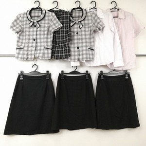 [ large amount ]1 jpy used 8 pieces set 9 number *S size somewhat larger quantity office work clothes OL uniform various . join 39CS-436
