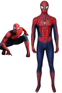 スパイダーマン トビー・マグワイア版2 Tobey Maguire version2 ジャンプスーツ コスプレ衣装 コスチューム ハロウィン cosplay