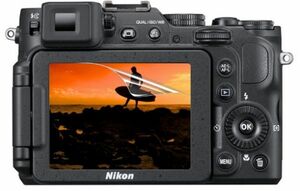11-07-01【高光沢タイプ】Nikon Coolpix P7800/P7700/P7100用 指紋防止 反射防止 気泡レス カメラ液晶保護フィルム