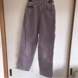 C.B.ANEW вельвет хлопок брюки незначительный фиолетовый 150cm