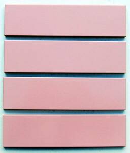 [10 кусочков продаж пакетов] &lt;&lt; 227 x 60 мм "2-госпись плитка BS-329 Pink