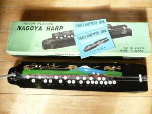  Showa era 40 period the first period. old Taisho koto *NAGOYA HARP* original box attaching 