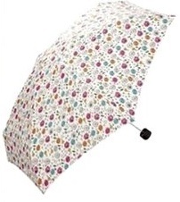 [ prompt decision ]*KiU* folding umbrella / umbrella * parasol combined use . rain combined use / K13-10 / graph .ti flower 