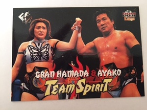 ★2001　98　グラン浜田＆浜田文子　プロレス　カード