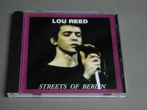 *LOU REED/STREETS OF BERLIN★CD