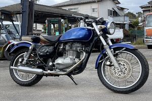 エストレヤ 売り切り!書類無!BJ250A!カスタム!社外マフラー!キャブ!クランキング確認済!レストアベース!部品取り!全国配送!福岡佐賀