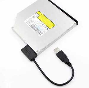 ★usb 2.0ミニsata ii 7 + 6 13Pinアダプタ変換ケーブルノートpcのdvd/cd-romスリムドライブ未使用!!