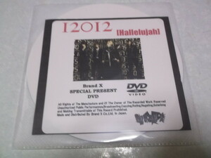 ★　12012　Brand X購入特典DVD 　【　Hallelujah インタビューDVD ♪盤面美品　】　非売品♪