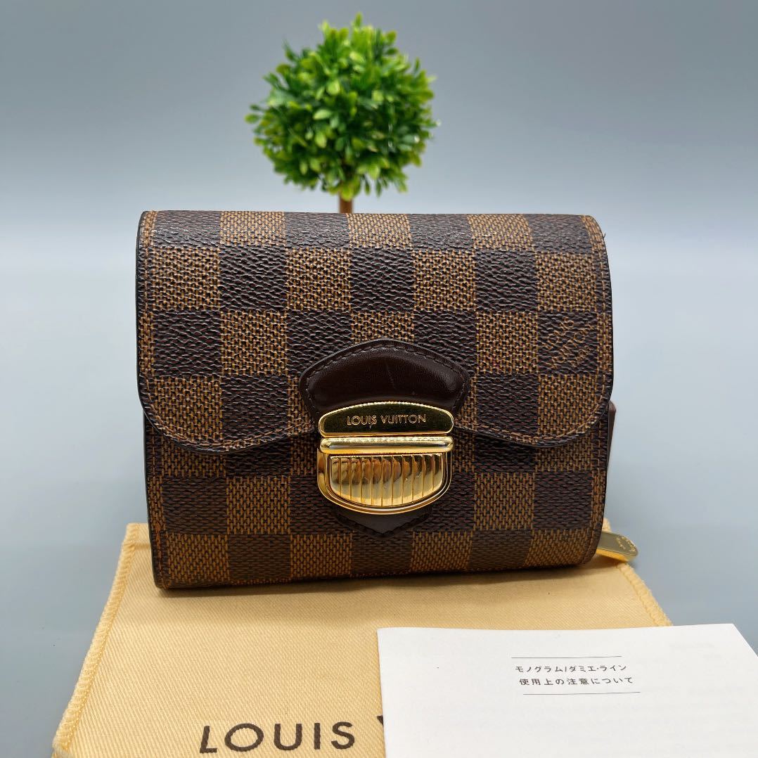 コピー 値下げ☆【超美品】ルイヴィトン ダミエ ポルトフォイユ