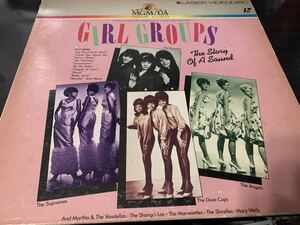 ★ GIRL GROUPS G88M5502PS RONETTES SUPREMES ANGELS DIXIE CUPS　LD 　レ ーザーディスク ロネッツ