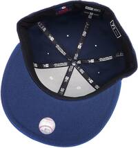 New Era ニューエラ MLB ニューヨーク ヤンキース ベースボールキャップ (ホワイト/ネイビー/ブルー) (7 5/8 60.6cm) [並行輸入品]_画像4