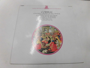 LP コレルリ：合奏協奏曲ト短調（クリスマス・コンチェルト）作品６の８ピエルロ（オーボエ）アンドレ（トランペット）