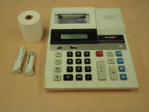 中古 SHARP/シャープ CS-1192 ELECTRONIC PRINTING CALCULATOR 電卓 プリンター[35-5] ◆送料無料(北海道・沖縄・離島は除く)◆S