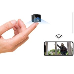 隠しカメラ 4K HD 超小型カメラ スマホ対応 wifi 長時間 sdカード 動体検知 ワイヤレス防犯監視カメラ