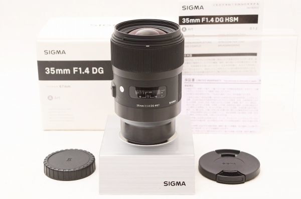 シグマ 35mm F1.4 DG HSM [キヤノン用] オークション比較 - 価格.com