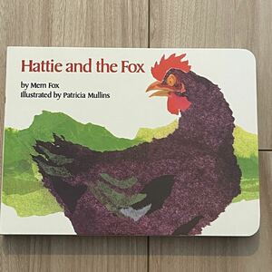 英語絵本　Hattie and the fox