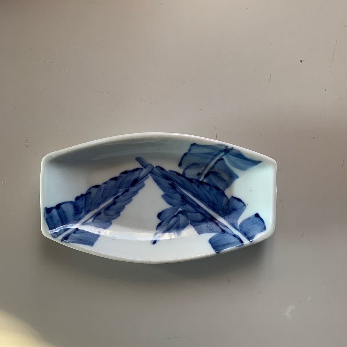 CB86 古伊万里 染錦花蝶文大鉢二客 金彩染付色絵金襴手 上手 向付和
