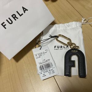フルラ チャーム フルラ キーリング レザーキーホルダー 保存袋 バッグチャーム