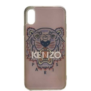 20-3794 ケンゾー iPhoneケース iPhoneX XS ダスティピンク アニマルモチーフ トラ タイガ― ピンク KENZO