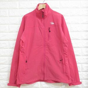 [POLE WARDS] paul (pole) wa-z* stretch material outdoor jacket ( pink )* lady's /L