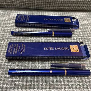 エスティーローダー ESTEE LAUDER クレイヨン Crayon 01 Jet Black 28 White 2個セット