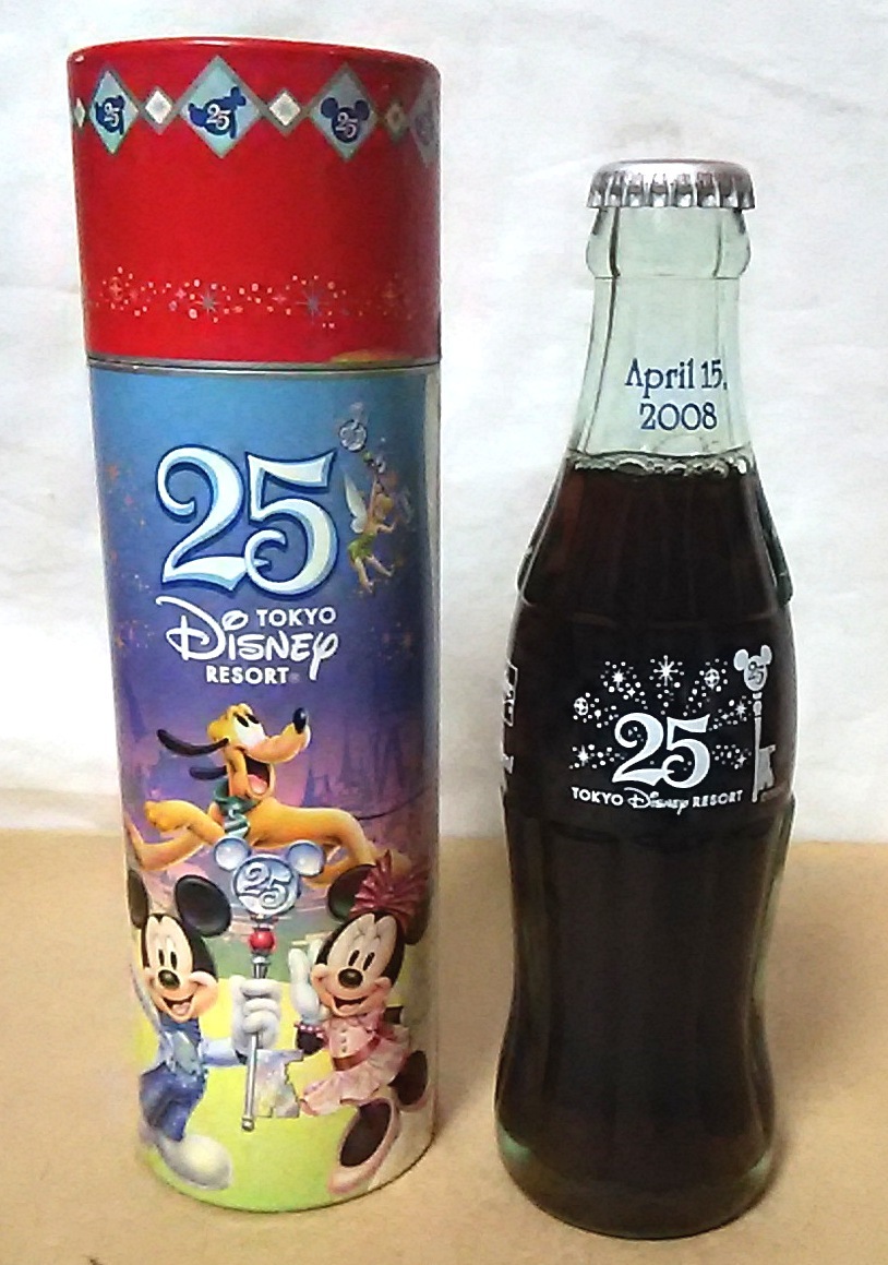 ディズニーシー ジャパン オープニング記念 コカ・コーラ限定ボトル