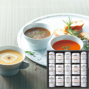 ●帝国ホテル スープ缶詰セット（１５缶）/IMT-100SD/即決/ギフト可