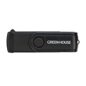 送料無料メール便 カードリーダー/ライター USB3.0 SDXC対応USH-1 SD/microSD グリーンハウス GH-CRMU3A-BK/9705