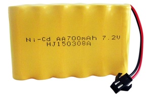 即決 7.2V 700mA SMコネクタ 互換 Ni-Cd ニカド　ニッカド電池　単3×6本型 充電　電池　バッテリー　即納可能 