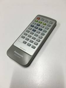 A18969)Panasonic N2QAHC000010 DVDプレイヤー リモコン 中古動作品